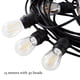 thumbnail image 4 of Serie Luces De Focos Vintage 25 Led Set De Extensión Pamolo Impermeable, 4 of 5