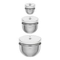 thumbnail image 2 of ZWILLING Fresh & Save BOWLS Vacuum Bowl Set S/M/L / 6 Piece Stainless Steel, Silver-White, 2 of 11