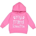 thumbnail image 2 of Inktastic My Mimi Loves Me Grandkids Toddler Hoodie, 2 of 4