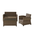 thumbnail image 6 of Crosley Furniture Bradenton 3 Piece Outdoor Conversation Set - Sunbrella, 6 of 7