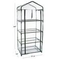 thumbnail image 2 of Pure Garden 4 Tier Mini Greenhouse with Rust-Resistant Frame and PVC Cover, 2 of 7