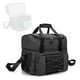 thumbnail image 1 of Portable Bowling Bag for 2 Balls with Shoe Compartment & Padded Dividers Durable Polyester Tote for Accessories, 1 of 4