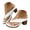 White, variant on Flip Flops for Women Bohemian Flower Pumps Platform Sandals Slip on Shoes Summer Heels