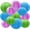 Blue Green Purple, variant on Blue Paper Lanterns 12Pcs Hanging Round Paper Lanterns Decorative for Graduation Baby Shower Wedding Birthday Family Parties