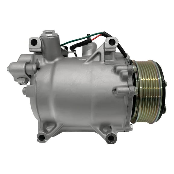 RYC New AC Compressor and A/C Clutch IH580 (Fits Honda CR-V 2.4L 2007, 2008, 2009, 2010, 2011, 2012, 2013, 2014; Fits Acura RDX 2.3L 2007, 2008, 2009, 2010, 2011, 2012)