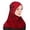 Wine, variant on UJNDER Womens Fashionable Stretchy Hijab Malay Indonesian Wrap Headband Scarf Daily Wear Headbands for Women,Pink,One Size