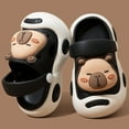 thumbnail image 2 of Boys Girls Toddler Clogs Classic Graphic Garden Clogs on Water Shoes One-Foot Clogs Slide Slippers Beach Pool Shoes Sandals (Toddler/Little Kids/Big Kids), 2 of 4