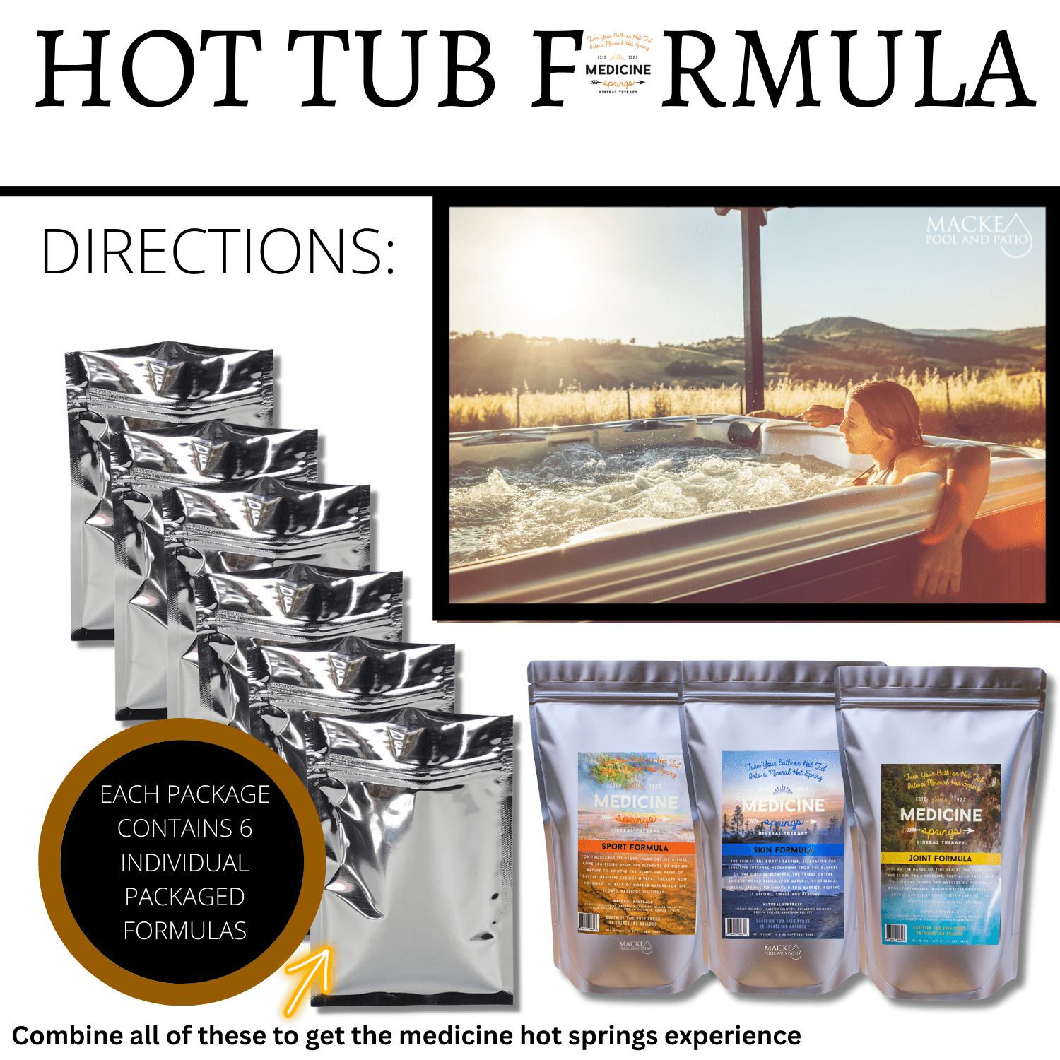 Medicine Springs Sport Formula (Hot Tub)