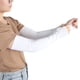 thumbnail image 5 of Cubierta De Brazo De Seda De Hielo, 1 Par De Cubiertas De Brazo De Protección Solar Anti UV Ice Cool Tela De Nylon Mangas De Dedo Transpirables Para Correr Para Hacer Ejercicio ANGGREK Otros, 5 of 8
