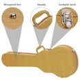 thumbnail image 3 of Electric Guitar Storage Case Hard Container Lockable String Instrument Storage Protective Box, 3 of 5