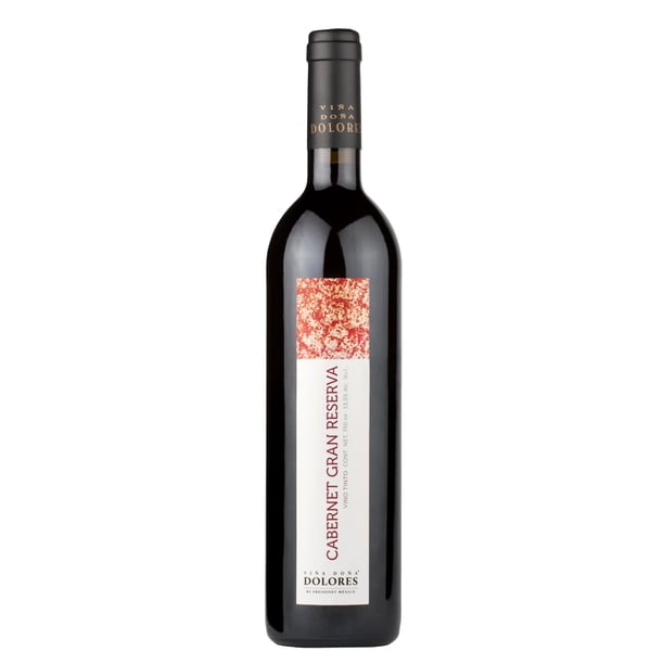 Viña Doña Dolores Cabernet Gran Reserva - Vino Tinto, Aromas a Frutos Negros y Notas de Madera - 750 ml