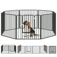 thumbnail image 1 of PawHut Parc pour Chien Robuste à 8 Panneaux pour Petits et Moyens Chiens, 1 of 10