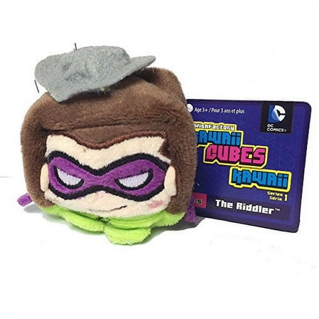 Wish Factory Kawaii Cube DC Comics The Riddler Plush, Small