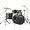 Multicolor, variant on Yamaha Rydeen 5-Piece Shell Pack With 22" Bass Drum - Champagne Glitter