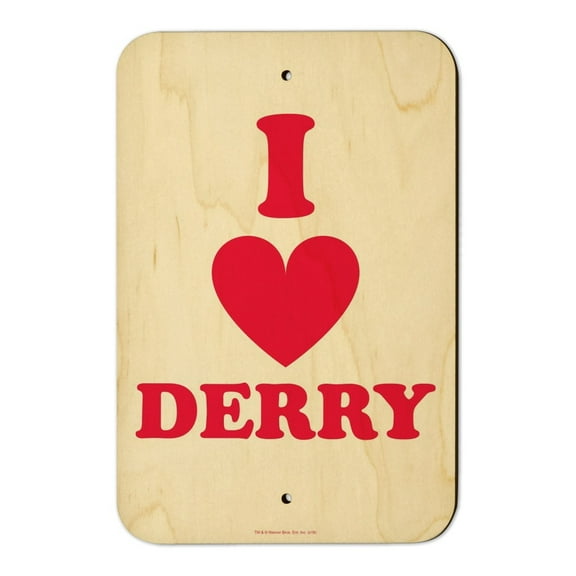 IT: Chapter 2 I Love Derry Home Business Office Sign