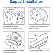 Earpads Cushions Replacement for Beats Solo 2 & Solo 3 Wireless on-Ear Headphones, Soft Ear Pads