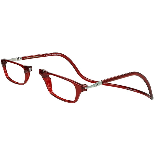 Lentes de Lectura Clic con Conexión Frontal Ajustable 2.5 Rojas