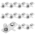 thumbnail image 1 of 10 Pcs Battery Metal Spring Contact Plate 28mm x 12mm Positive Negative Bipolar Conversion Nickeling Plate, 1 of 6