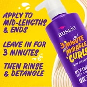 Aussie 3 Minute Miracle Curls Conditioner, for All Hair Types, Paraben Free, 16 fl oz