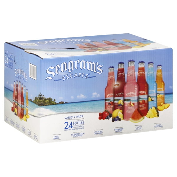 Seagrams Coolers Seagrams Escapes Variety Pack 24/11b BrickSeek