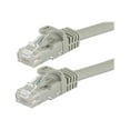 thumbnail image 1 of Monoprice FLEXboot Series - Patch cable - RJ-45 (M) to RJ-45 (M) - 3 ft - UTP - CAT 6 - molded, snagless, stranded - gray, 1 of 2