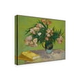 thumbnail image 4 of Canvas Wall Art - Masters Collection 'Oleanders Vincent Van Gogh' Wall Art for Living Room, Bedroom, or Office Décor by Trademark Fine Art - 32 x 24 Inches, 4 of 4