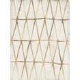 thumbnail image 2 of Vess, June Erica 19x24 White Modern Wood Framed Museum Art Print Titled - Neutral Lattice III, 2 of 4