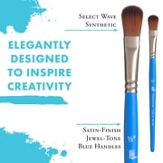 Princeton Brush Select Artiste Brush, Wave Oval Mop, 1/2 in