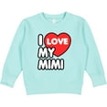 thumbnail image 2 of Inktastic I Love My Mimi Toddler Sweatshirt, 2 of 4