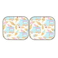 thumbnail image 7 of Naloa Icecream Truck 2 Piece Foldable Car Sun Shades, Car Windshield Sunshade, Front Window Sunshade for Car, Truck, SUV - Large, 7 of 7