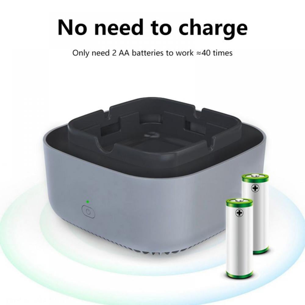2 in 1 Smokeless Ashtray for Cigarette Smoker Smoke Grabber Ash