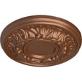 thumbnail image 3 of Ekena Millwork 7 1/2"OD x 1 1/8"P Odessa Ceiling Medallion (Fits Canopies up to 2 1/2"), Hand-Painted Polished Copper, 3 of 7