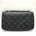 thumbnail image 2 of Pre-Owned Louis Vuitton Zippy XL Monogram Eclipse Black Long Wallet LOUIS VUITTON M61698 Hand (Good), 2 of 4