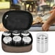 thumbnail image 4 of Tarro de condimento NikouMX Juego de 6 piezas Botella de condimento de cocina Acero inoxidable, 4 of 8