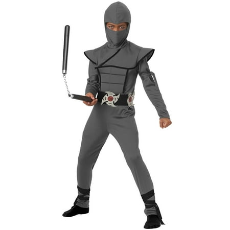 Stealth Ninja Child Costume (Grey)