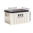thumbnail image 7 of Kuntesetty Lidded Storage Bin Heavy Duty Storage Box with Lid for Grocery Tools Outdoor White Blue, 7 of 7