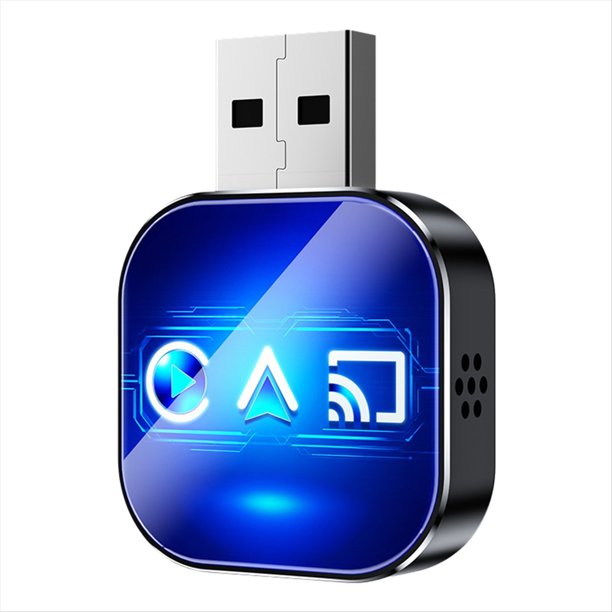 Adaptador USB para Carplay Mirror Link, Android Auto, Smart AI Box, con Cable y Carplay A Inalámbrico A