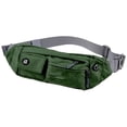 thumbnail image 1 of Riñonera de viaje al aire libre, bolsa de almacenamiento multifuncional simple y moderna, verde, 1 of 1