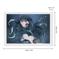 thumbnail image 2 of Demon Slayer Muichiro Tokito Diamond Art Kits for Adults Beginners Round 5D Paint with Diamonds Gem Art Painting Kits for Home Wall Decor Gifts, 2 of 7