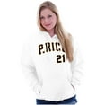 thumbnail image 3 of Puerto Rico Baseball Game Player 21 Hoodie Sweatshirt Women Men Brisco Brands X, 3 of 5