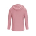 thumbnail image 4 of Hoodies for Women Baeitkot Women's Fashion Solid Color Casual Long Sleeve Tops Blouse Sweatshirts Zipper Hooded Thin Jacket, 4 of 6