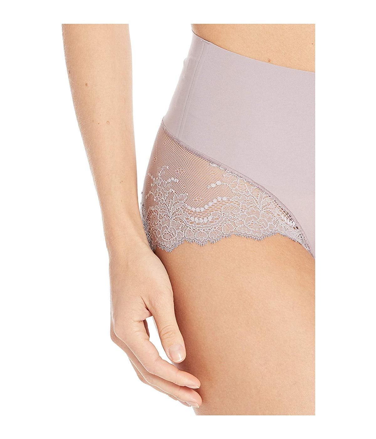 Spanx Undetectable Lace Hipster Panty In Luxe Lilac Crossdye