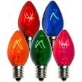 thumbnail image 5 of Wintergreen Lighting C7 Triple Dipped Transparent Bulb (Set of 25), 5 of 7