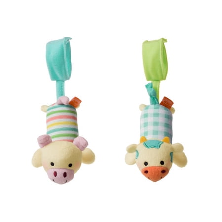 Infantino Tag Along Chime Comfort - Cow/pig