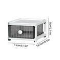 thumbnail image 2 of Desk Organizer，Stackable Desk Drawers Desktop Organization Drawers Set Tabletop Cosmetic Storage Organization, 2 of 2