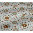 thumbnail image 4 of oneOone Cotton Jersey Brown Fabric Dot|Heart & Hexagon Shape Geometric Quilting Supplies Print Sewing Fabric By The Yard 58 Inch Wide, 4 of 4