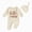 L101-Beige, variant on Newborn Baby Boy Girl Clothes Hi I'm New Here Coming Home From Hospital Outfits Gender Neutral One Piece Romper(L101-Blue,0-3 M)