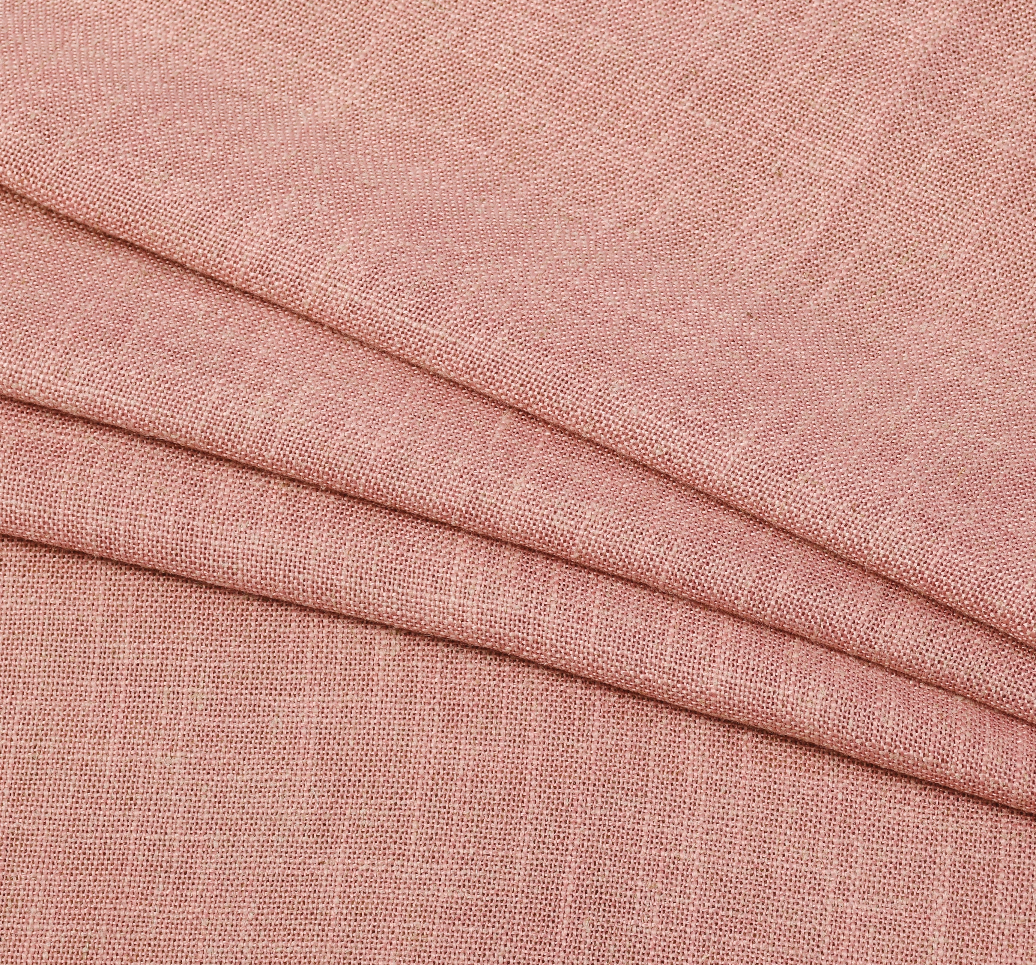 Better Homes & Gardens Linen Blend Light Filtering Rod Pocket Curtain Panel, Single Panel, Old Rose, 50 in W x 63 in L