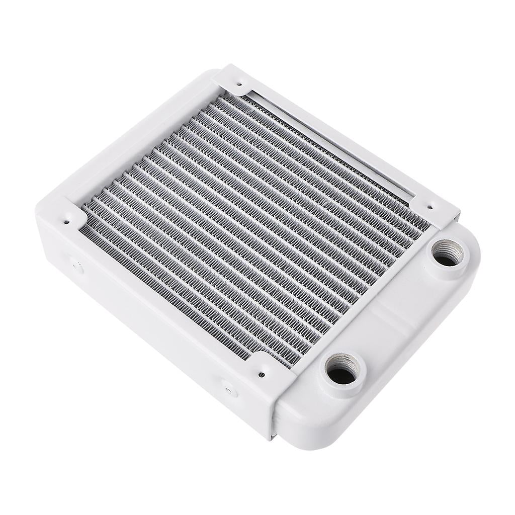Disipador De Calor De Aluminio 120x120x20 Mm – Enfriador Pasivo Para Routers, Fuentes De Alimentación, Tarjetas Gráficas (Negro)