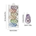 thumbnail image 3 of AYktou 6 Pcs White Correction Tapes with Storage Bag, 79 Ft Strong Coverage Correction Wrong Writing Erasure Tape Transparent Shell Correction Tape No Drying Time for Office Writing Wrong Remedial, 3 of 8